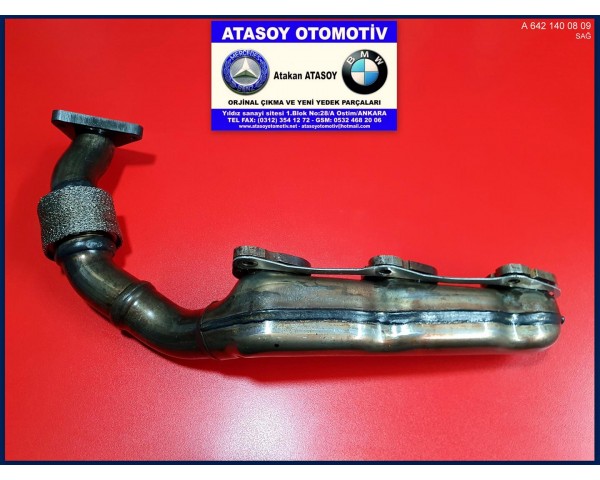 MERCEDES W212 E350CDI EGZOZ MANİFOLDU SAĞ 6421400809 6421400609 6421400409 6421400209 6421400861 6421400661 6421400461 6421420002 MERCEDES W218 CLS350CDI EGZOZ MANİFOLDU MERCEDES CLS 350 CDI EGZOZ MANİFOLDU